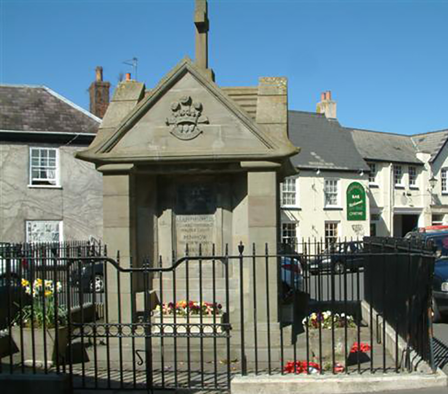 war memorial magor square